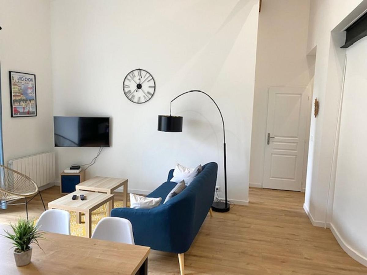 Chaleureux Appartement Aux Allures Nordiques Arcachon Buitenkant foto